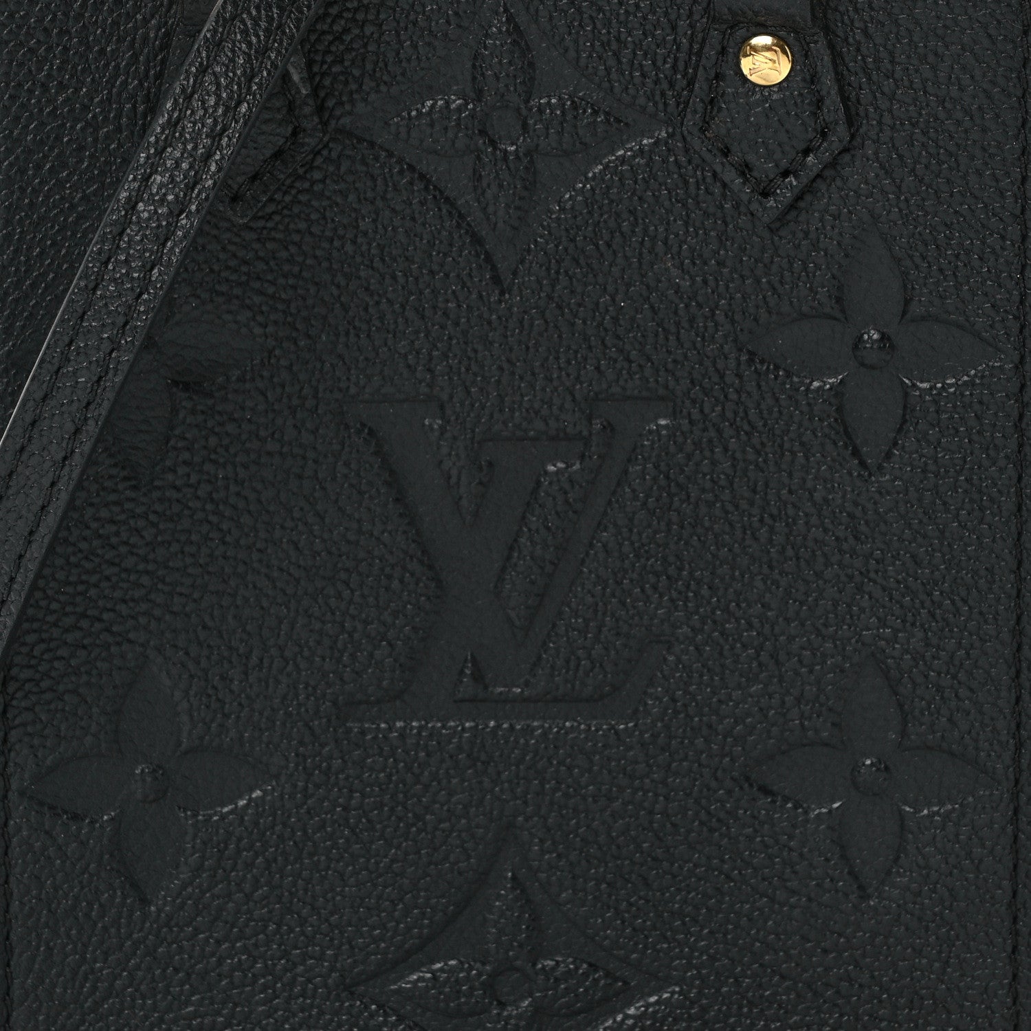 Louis Vuitton Empreinte Monogram Giant Petit Sac Plat Black 7 of 10