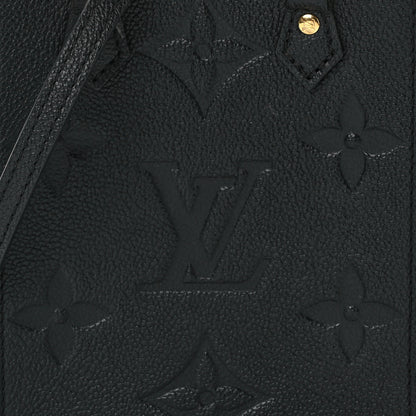 Louis Vuitton Empreinte Monogram Giant Petit Sac Plat Black 7 of 10