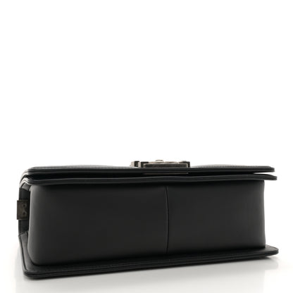 Chanel Lambskin Quilted Medium Boy Flap Black 4 of 11