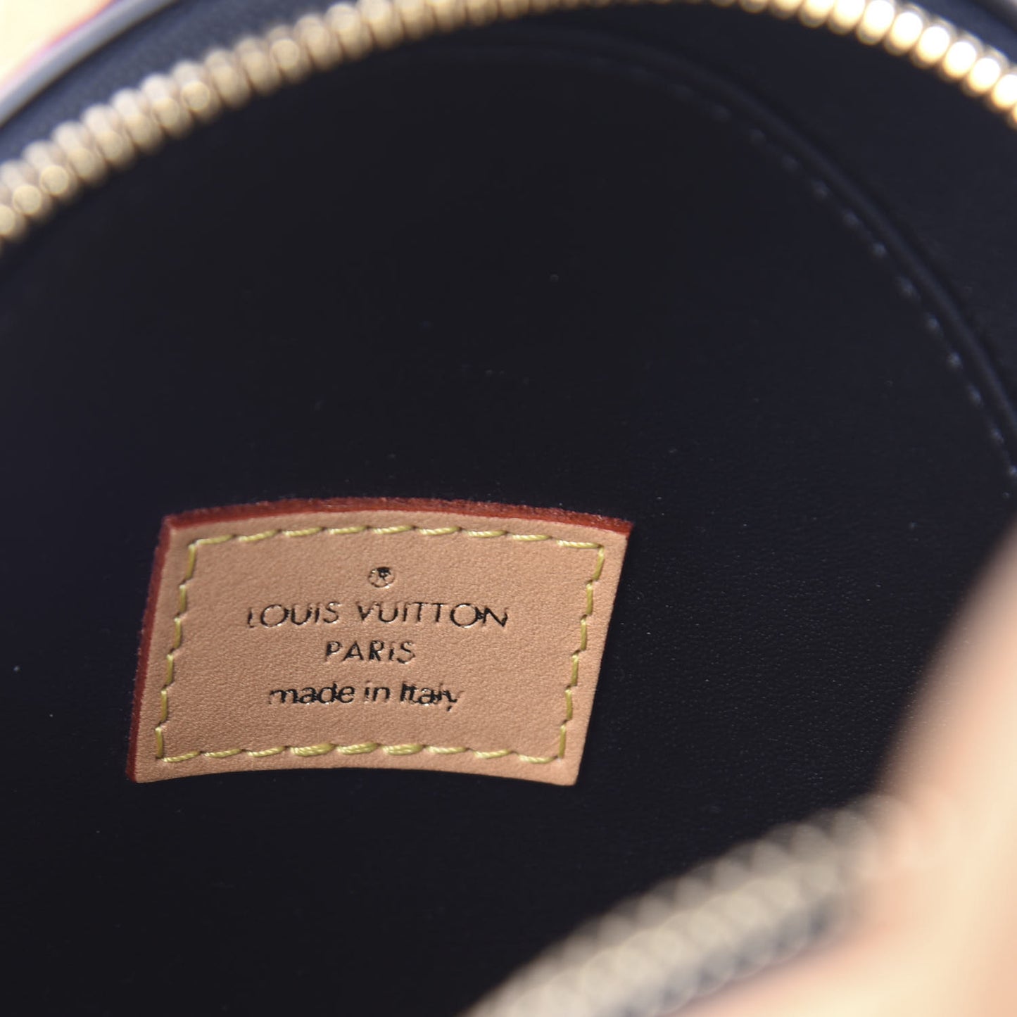 Monogram Egg Bag Black