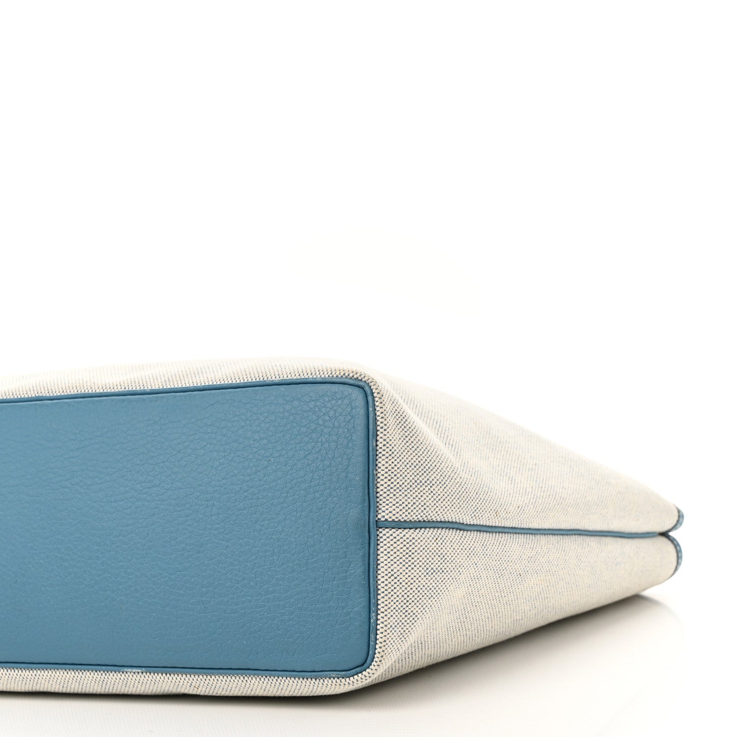 Hermes Toile Taurillon Clemence Jardinier PM Blue Jean 9 of 14