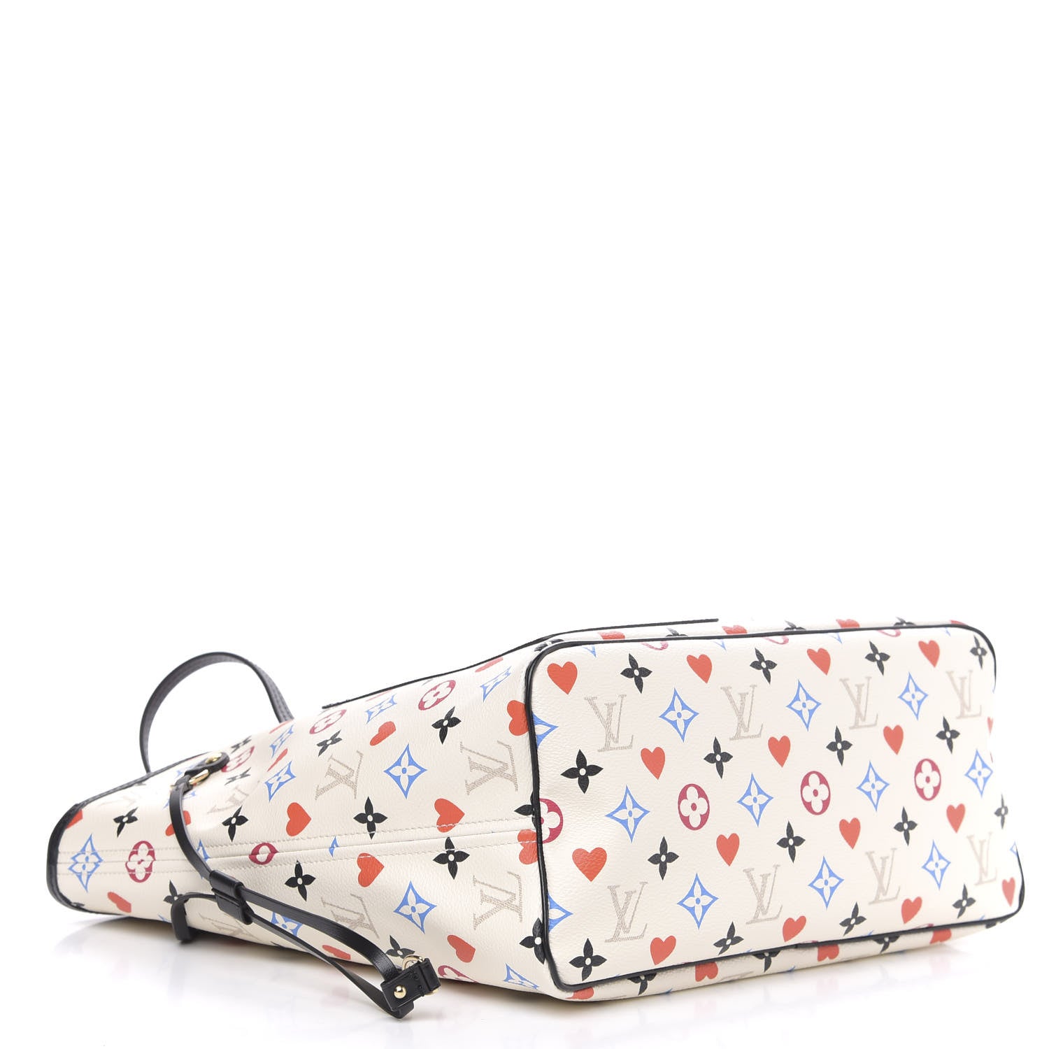 Louis Vuitton Game On Neverfull MM White 4 of 11
