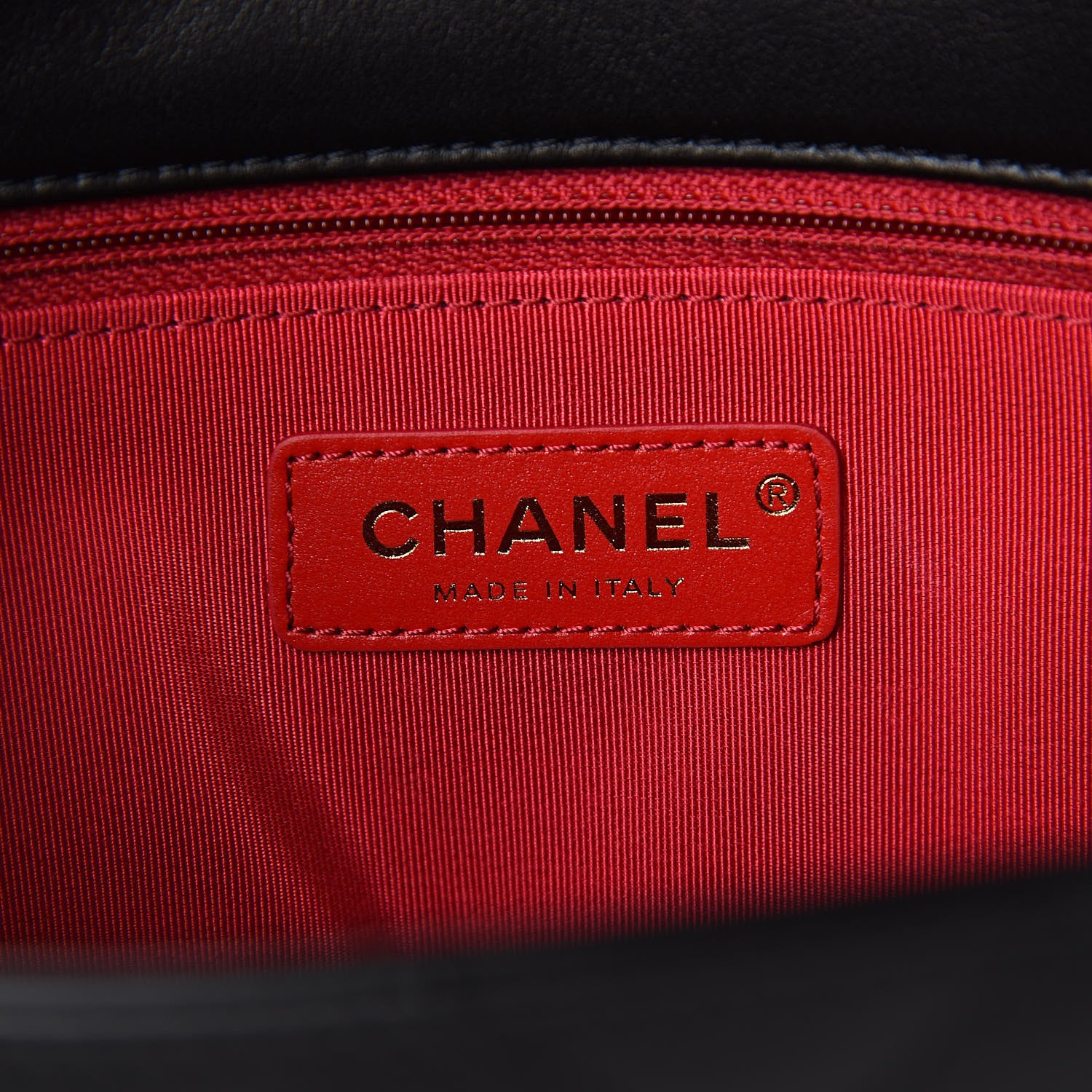 Chanel Calfskin Quilted Enchained Flap Black 6 of 15