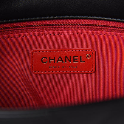 Chanel Calfskin Quilted Enchained Flap Black 6 of 15