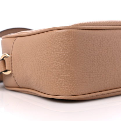 Gucci Pebbled Calfskin Small Soho Disco Bag Camelia 8 of 9