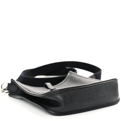 Hermes Taurillon Clemence Evelyne TPM Black 4 of 10