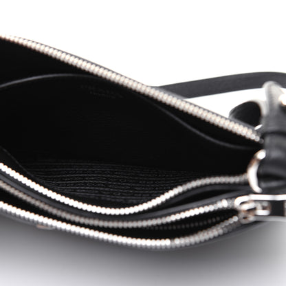 Prada Vitello Phenix Double Zip Crossbody Bag Black 5 of 18