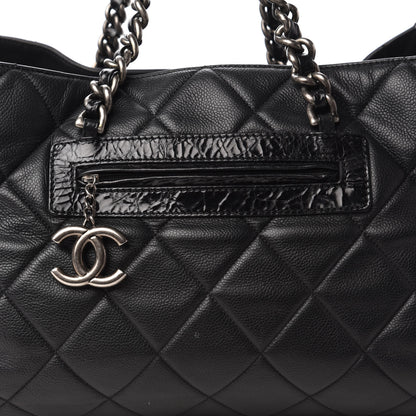 Chanel Caviar Quilted Coco Casual Tote Black 10 of 10