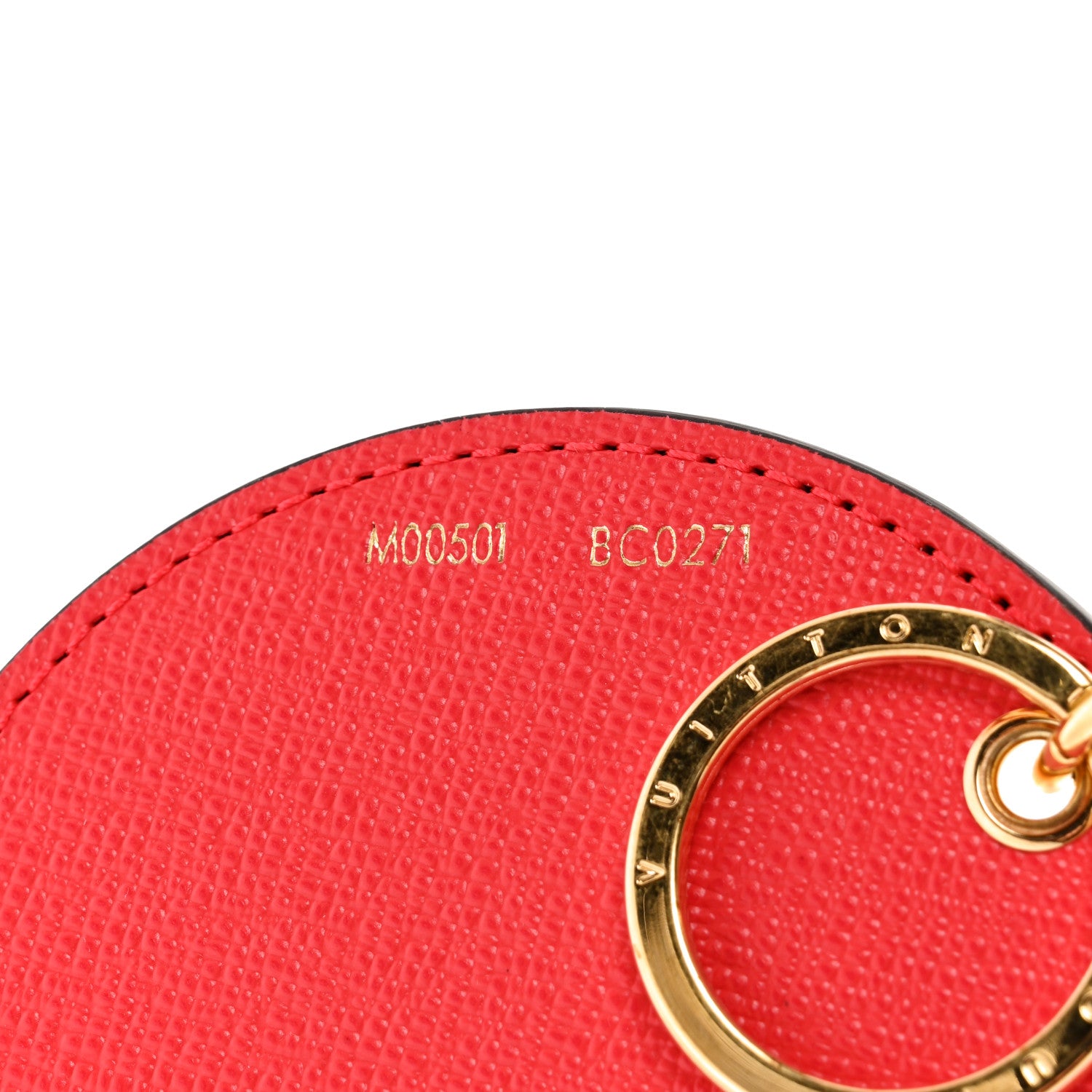 Louis Vuitton Monogram 2021 Christmas Animation London Bag Charm Key Ring Red 3 of 5