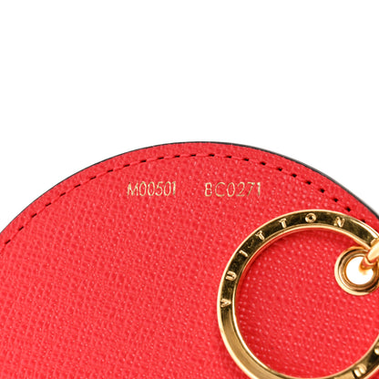 Louis Vuitton Monogram 2021 Christmas Animation London Bag Charm Key Ring Red 3 of 5