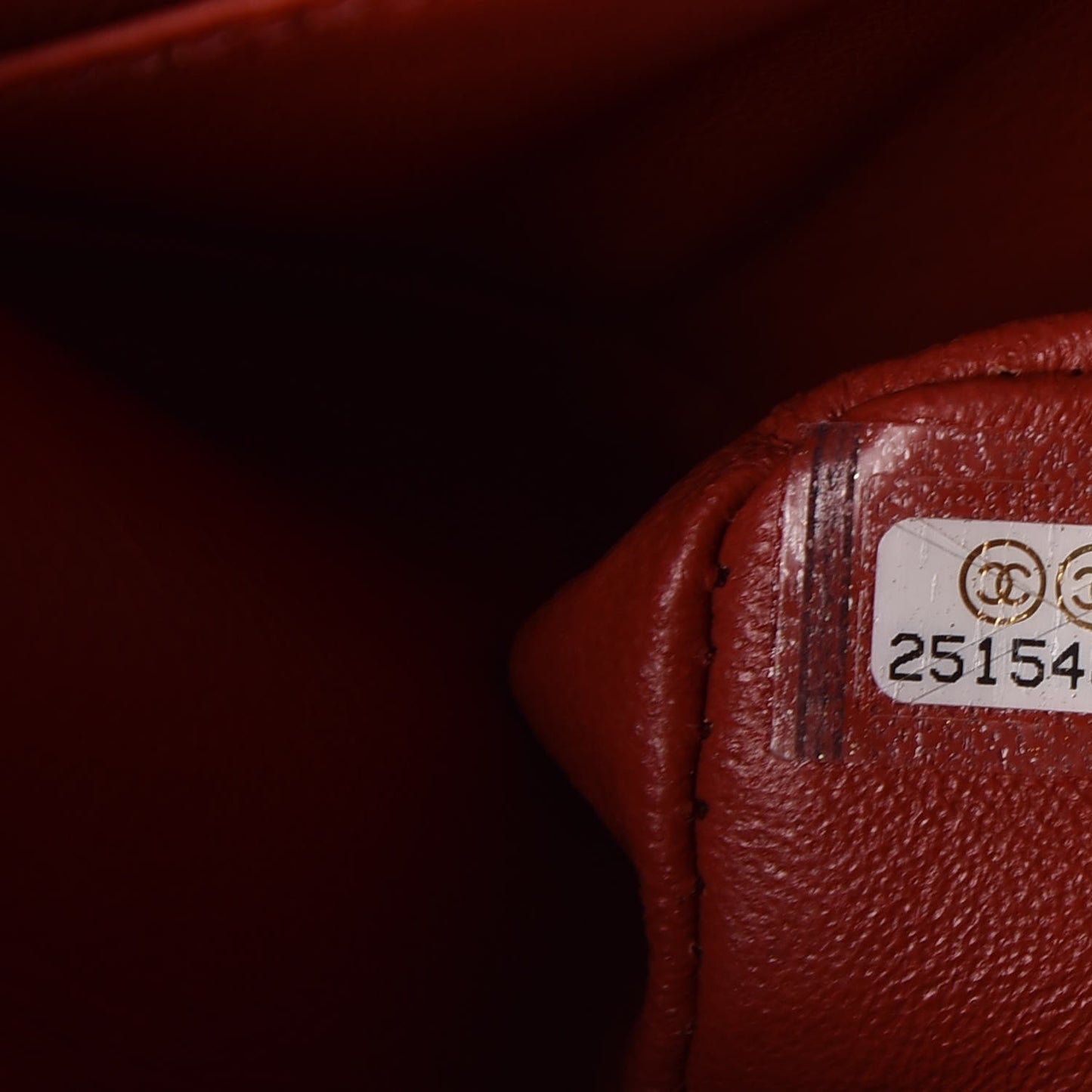 Caviar Quilted Medium Double Flap Red