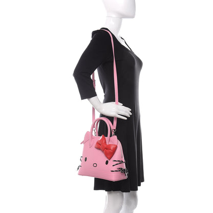 Balenciaga Calfskin Hello Kitty S Ville Top Handle Bag Pink 2 of 11