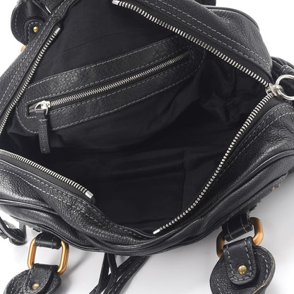 Chloe Calfskin Paddington Satchel Black 5 of 12