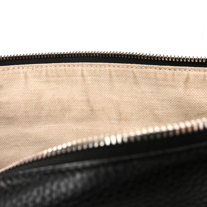 Gucci Pebbled Calfskin Medium Soho Messenger Bag Black 11 of 13
