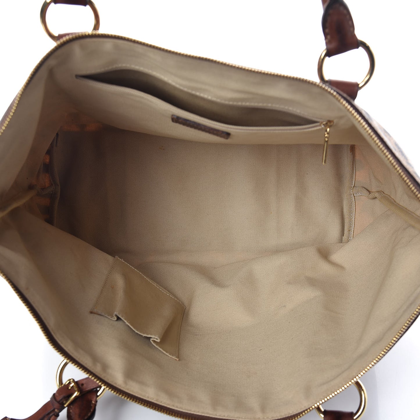 Coated Canvas Leopard Print Tote