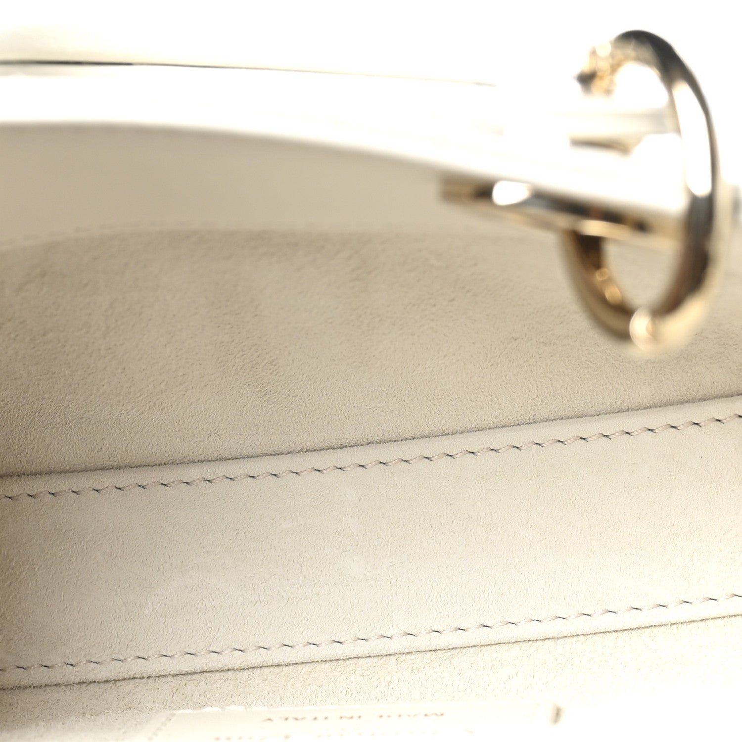 Christian Dior Lambskin Cannage Micro Lady D-Joy Latte 5 of 11