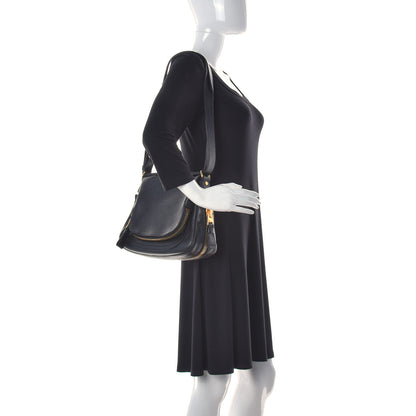Tom Ford Grained Calfskin Medium Jennifer Crossbody Bag Black 2 of 10