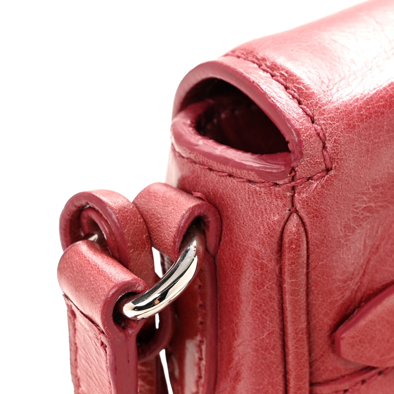 Miu Miu Vitello Shine Crossbody Bruyere 11 of 17