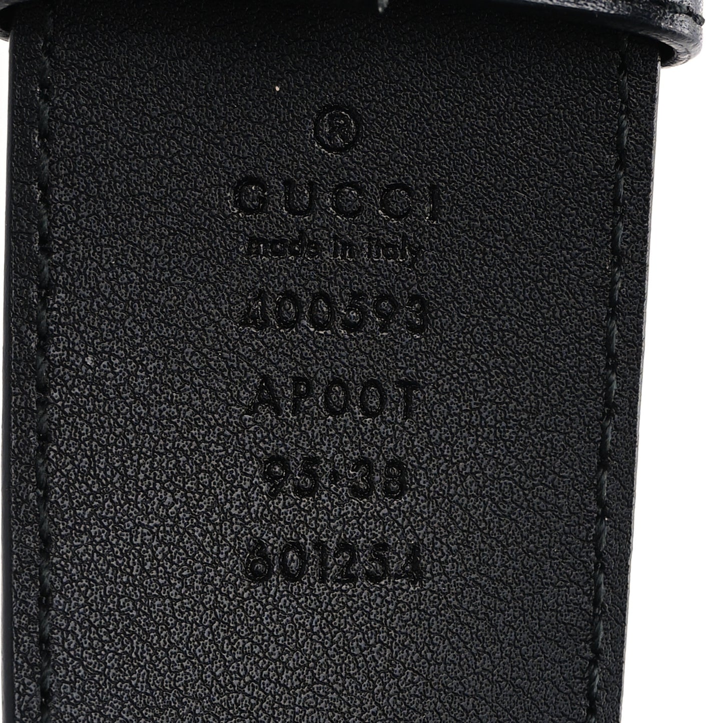 Calfskin Double G 40mm Belt 95 38 Black
