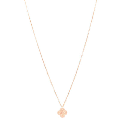 Van Cleef & Arpels 18K Rose Gold Sweet Alhambra Pendant Necklace 1 of 6
