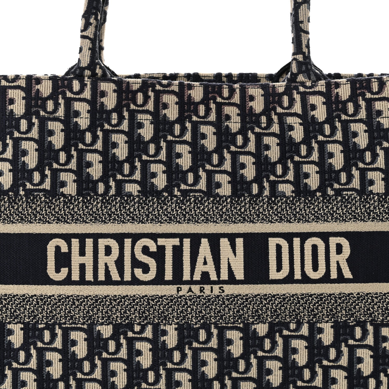 Christian Dior Oblique Medium Book Tote Blue Multicolor 8 of 13