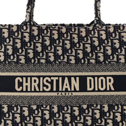 Christian Dior Oblique Medium Book Tote Blue Multicolor 8 of 13