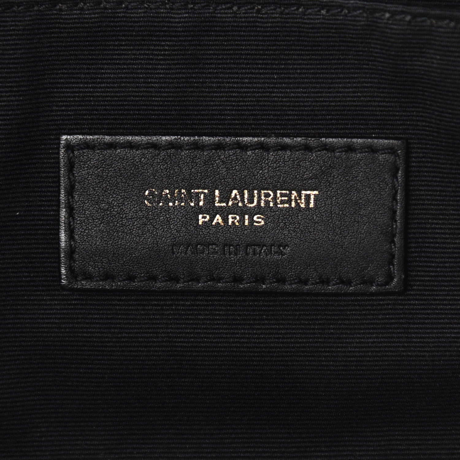 Saint Laurent Grain De Poudre Monogram Belt Bag Black 5 of 10