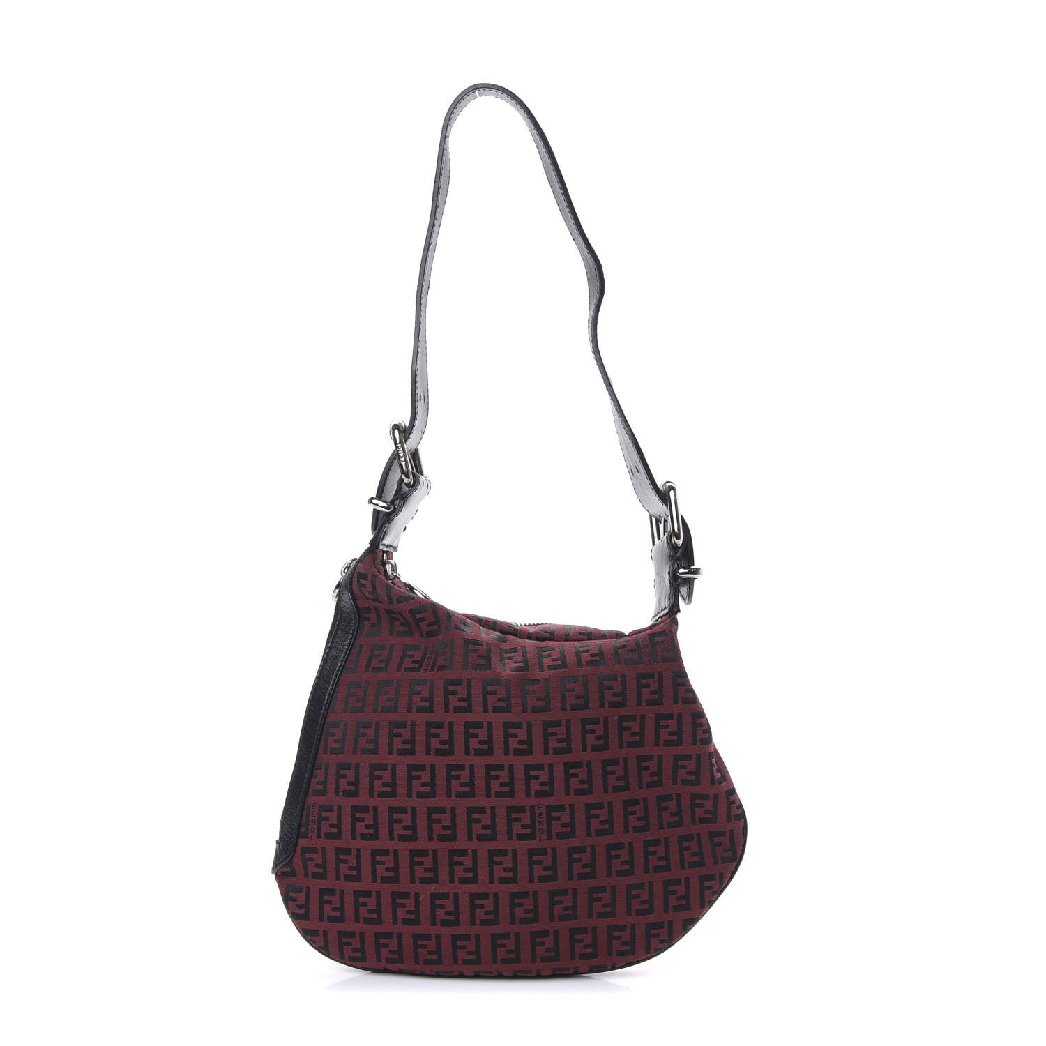Fendi Zucchino Oyster Red Black 1 of 8