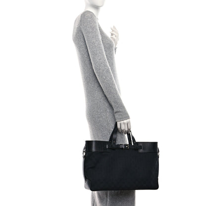 Gucci Monogram Large Tote Black 2 of 11