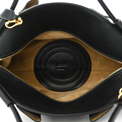 Loewe Shiny Nappa Calfskin Paseo Bag Black 5 of 19