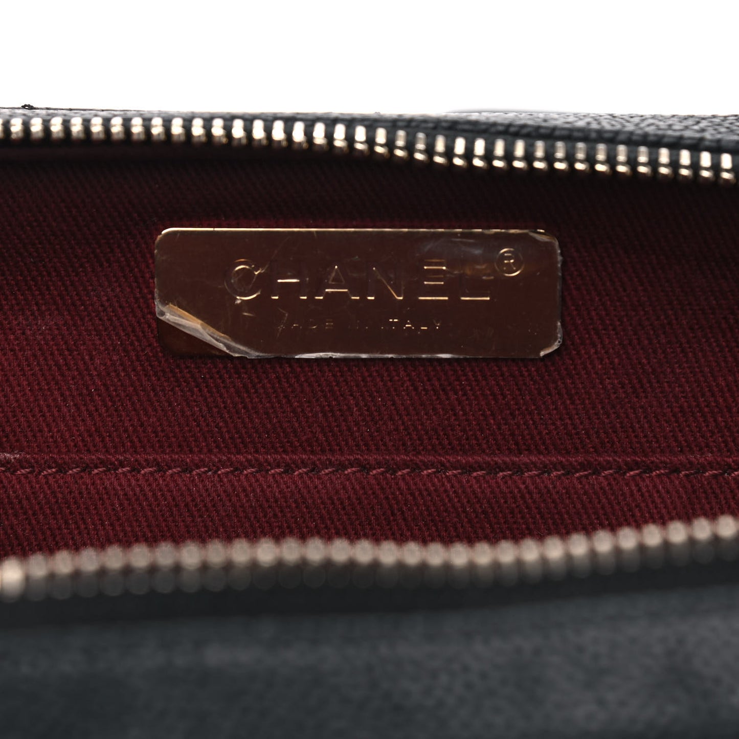 Caviar Quilted Waist Bag Black