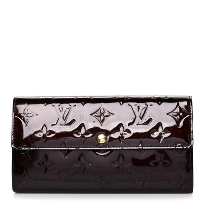 Louis Vuitton Vernis Sarah Wallet Amarante 1 of 12