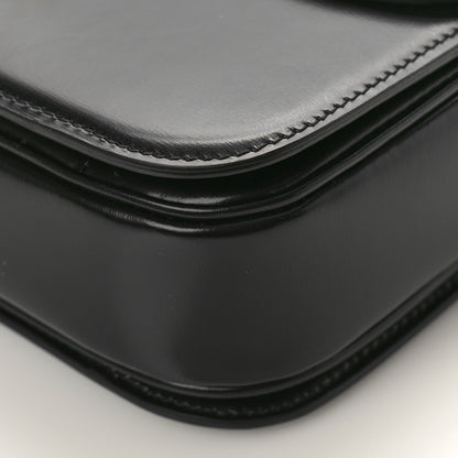 Celine Shiny Calfskin Medium Triomphe Black 8 of 13