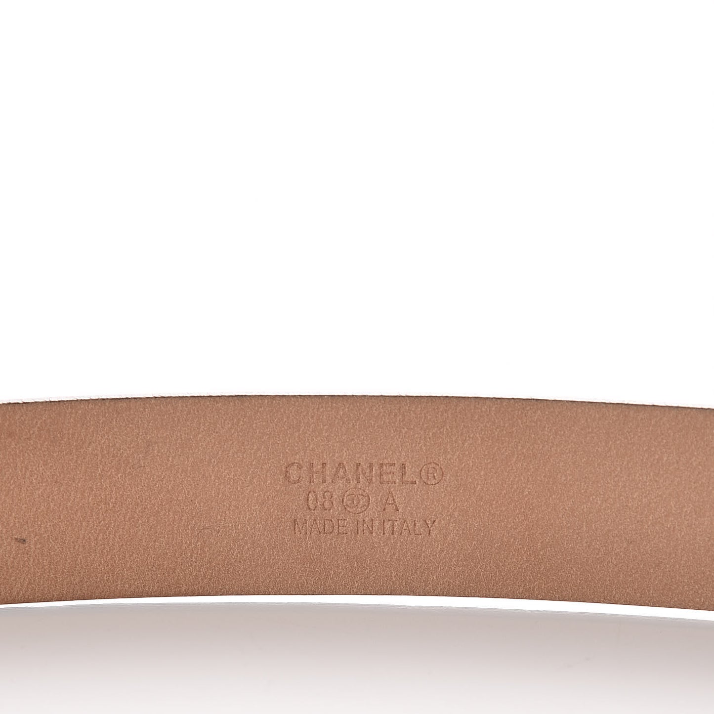 Calfskin CC Belt 85 34 Black