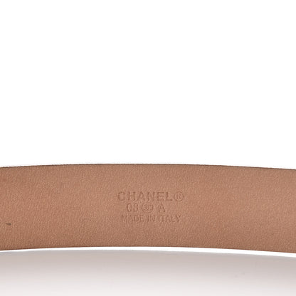 Chanel Calfskin CC Belt 85 34 Black 6 of 9