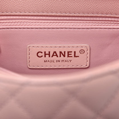 Chanel Caviar Quilted Mini Coco Handle Flap Light Pink 8 of 11