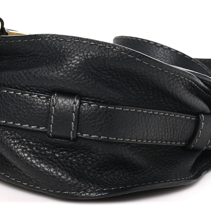 Chloe Calfskin Mini Marcie Round Crossbody Bag Black 9 of 9