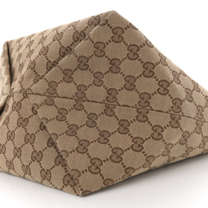 Gucci Supreme Canvas Totissima Small Tote Beige Ebony 9 of 10