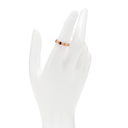 Cartier 18K Pink Gold 3.5mm LOVE Wedding Band Ring 53 6.25 2 of 5