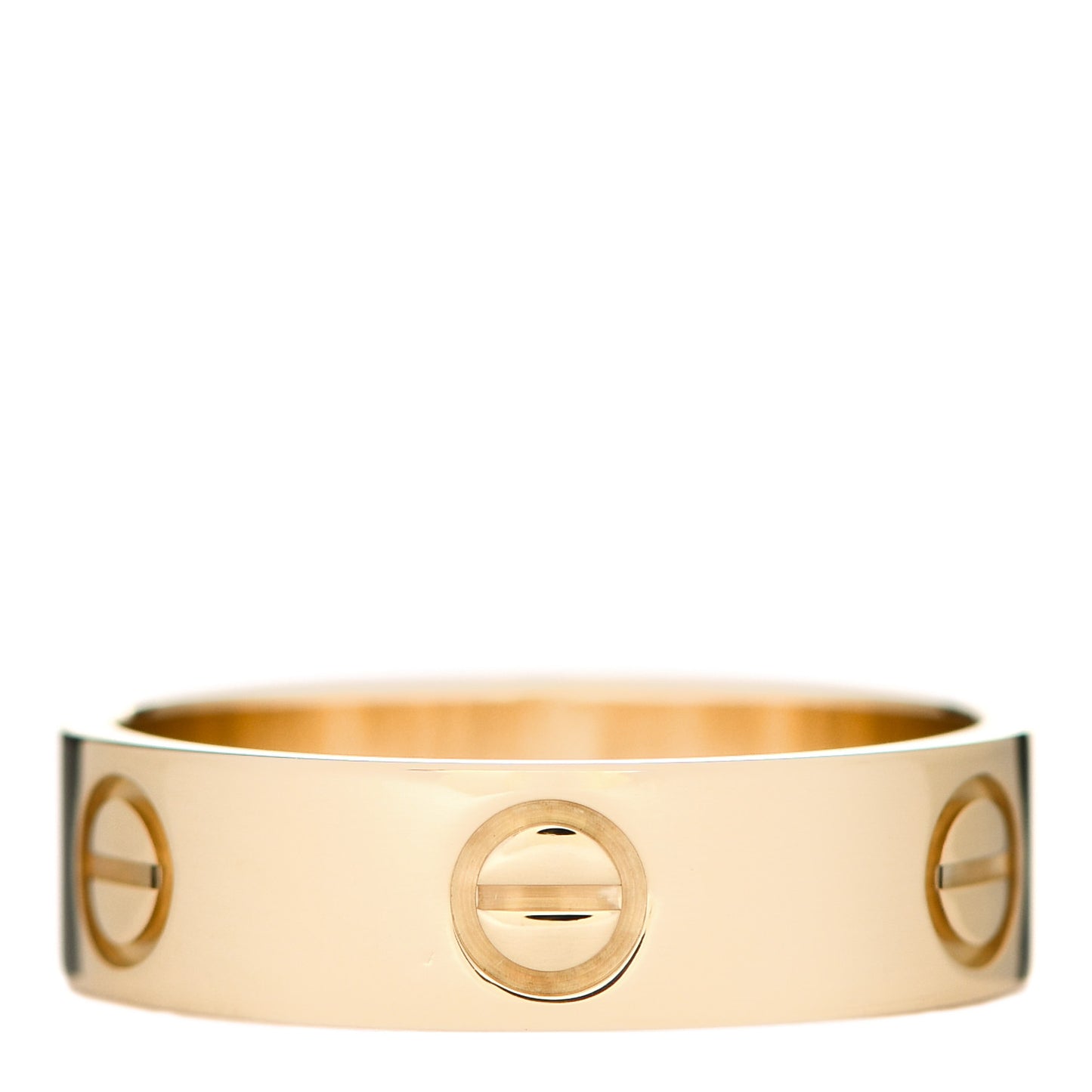 18K Yellow Gold 5.5mm LOVE Ring 56 7.75