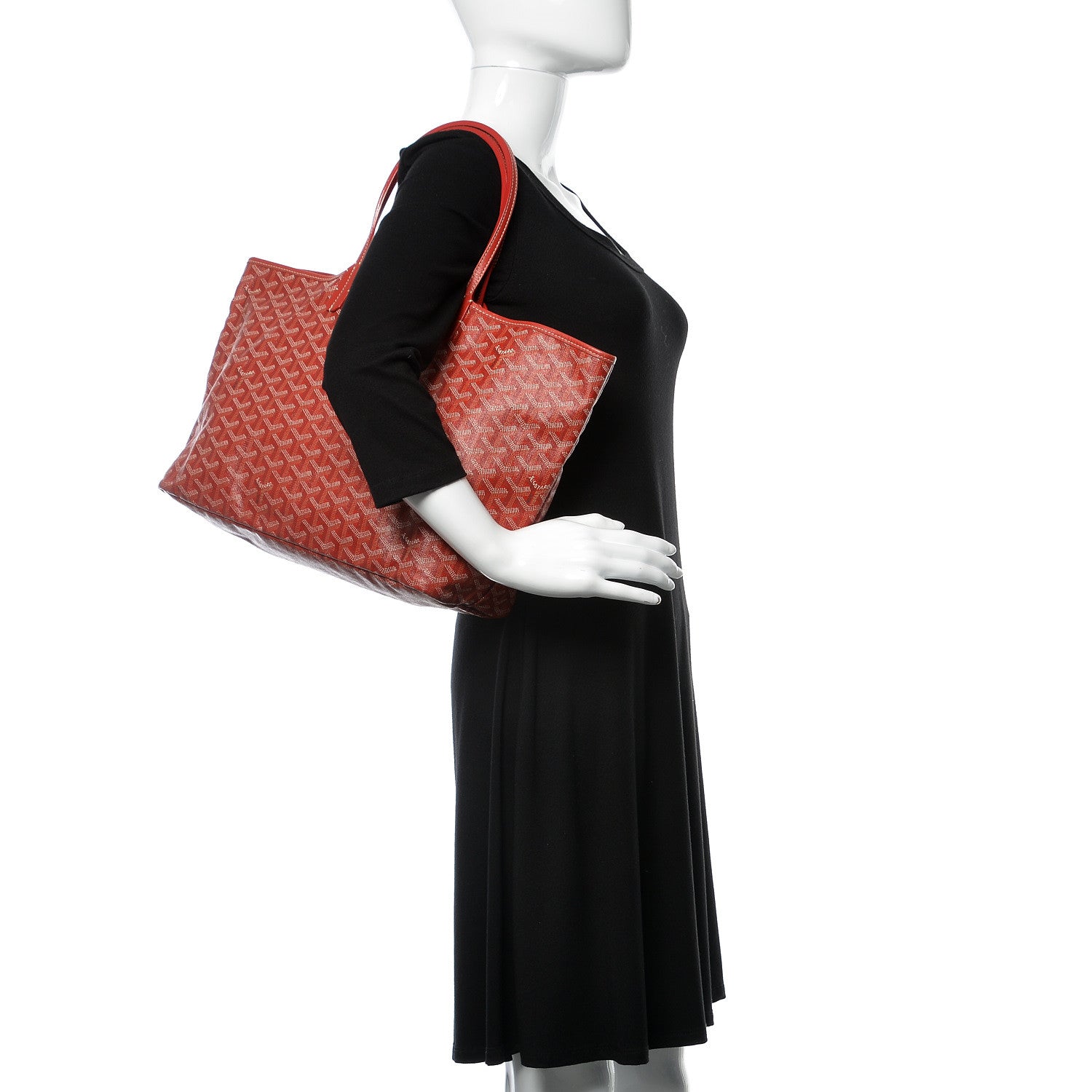Goyard Goyardine Saint Louis PM Red 2 of 16