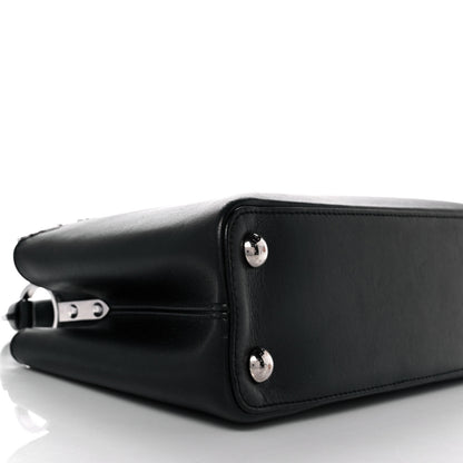 Louis Vuitton Smooth Calfskin Crystal Flowers Capucines BB Black 8 of 11