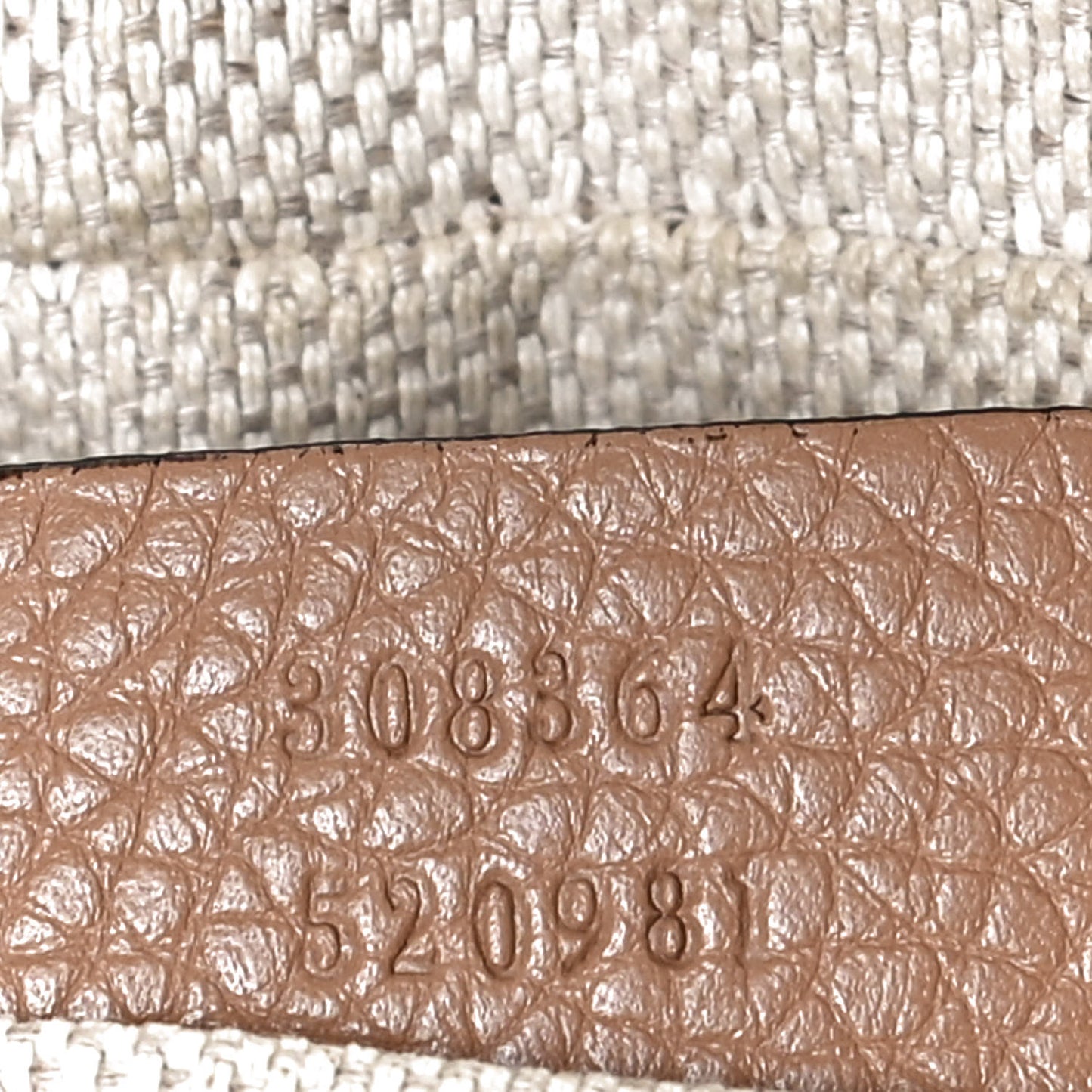 Pebbled Calfskin Small Soho Disco Bag Camelia