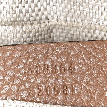 Gucci Pebbled Calfskin Small Soho Disco Bag Camelia 7 of 12