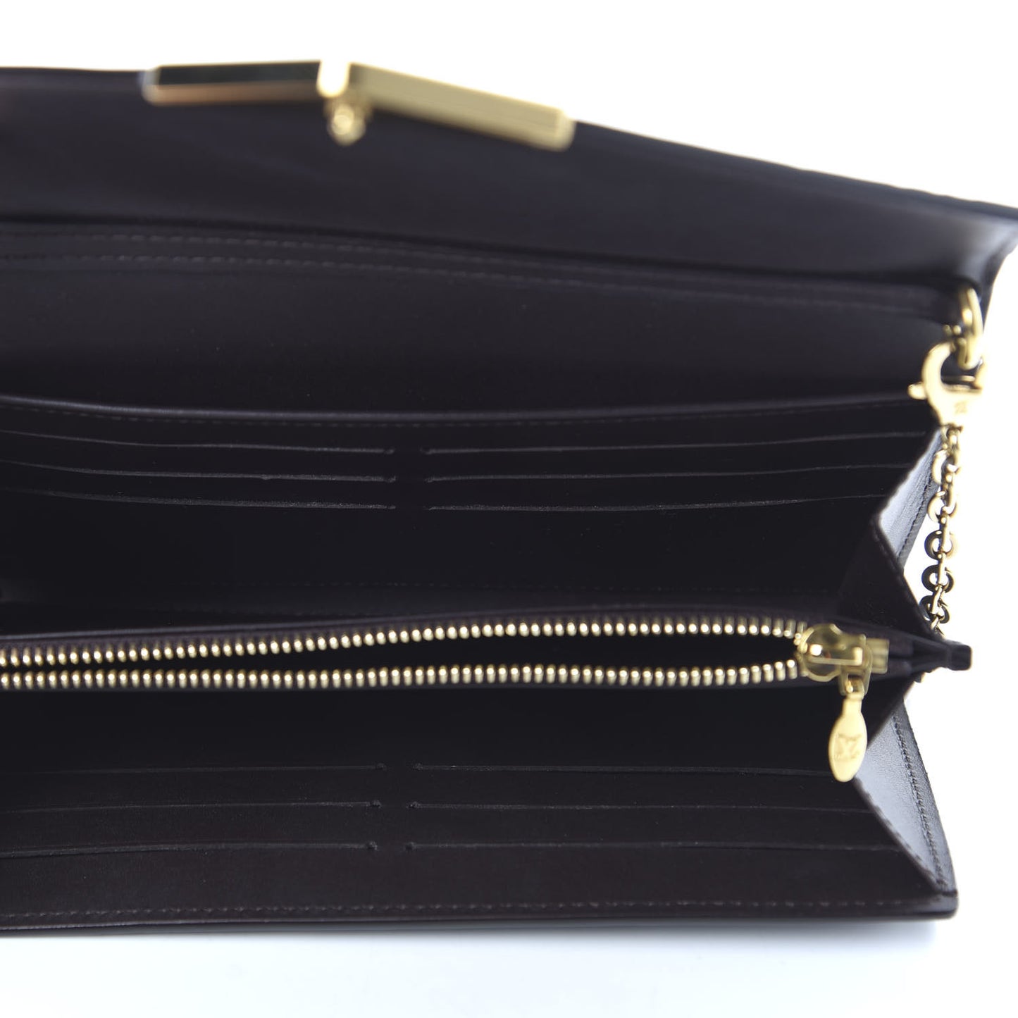 Vernis Mira MV Chain Wallet Amarante