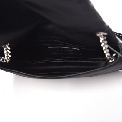 Saint Laurent Sequins Toy West Hollywood Chain Wallet Nero Manto Naturale 5 of 6