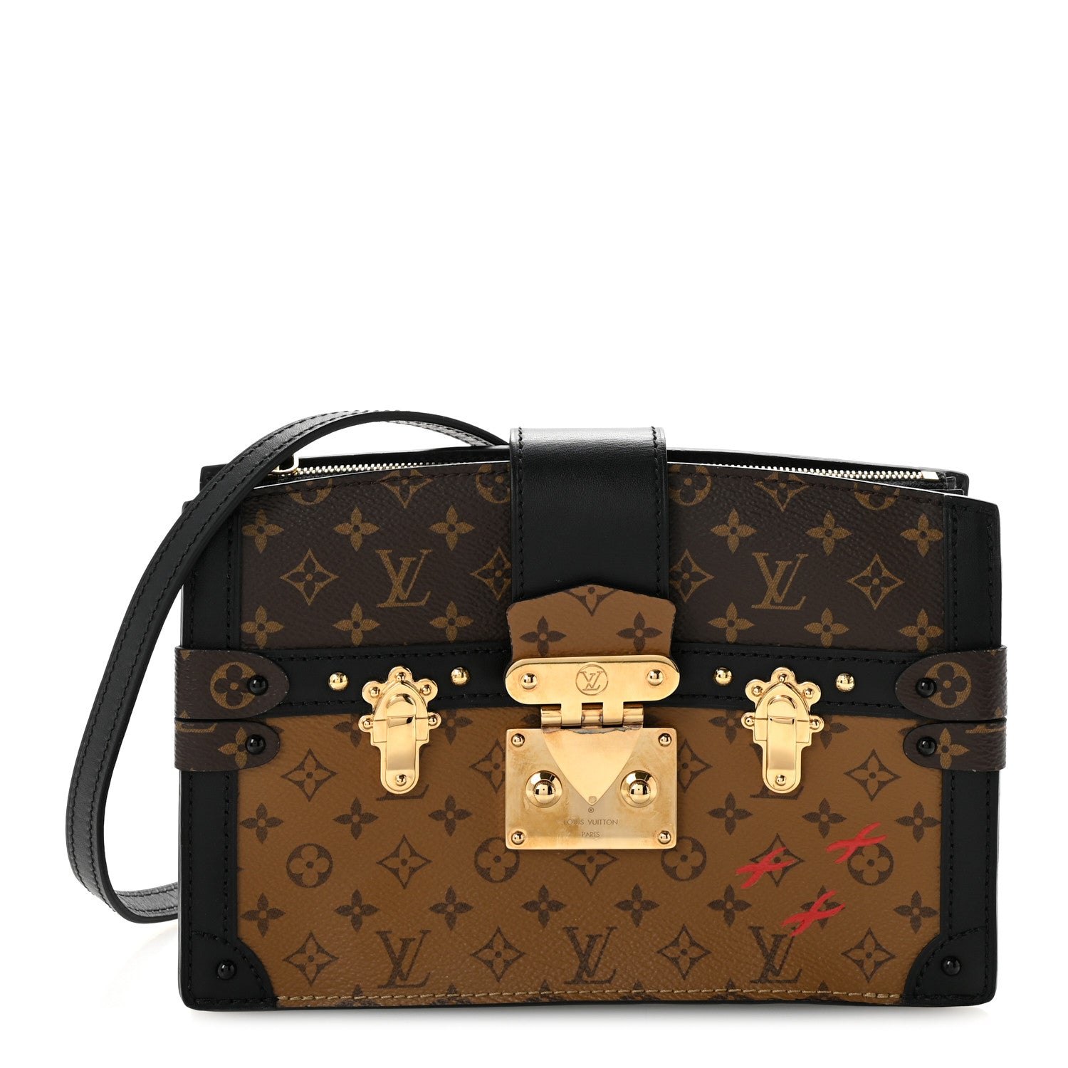 Louis Vuitton Reverse Monogram Trunk Clutch 1 of 10