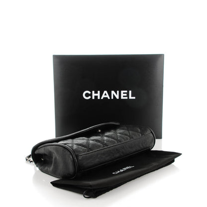 Chanel Grained Calfskin Quilted Messenger Black 4 of 7