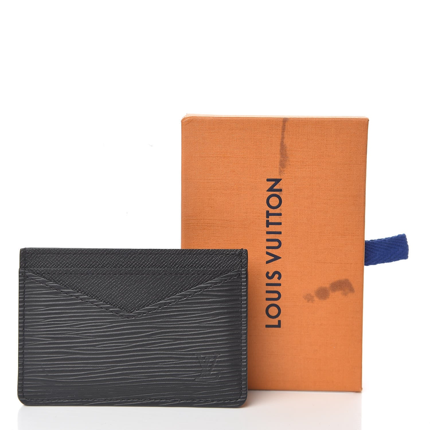 Louis Vuitton Epi Neo Porte-Cartes Card Holder Black 7 of 7