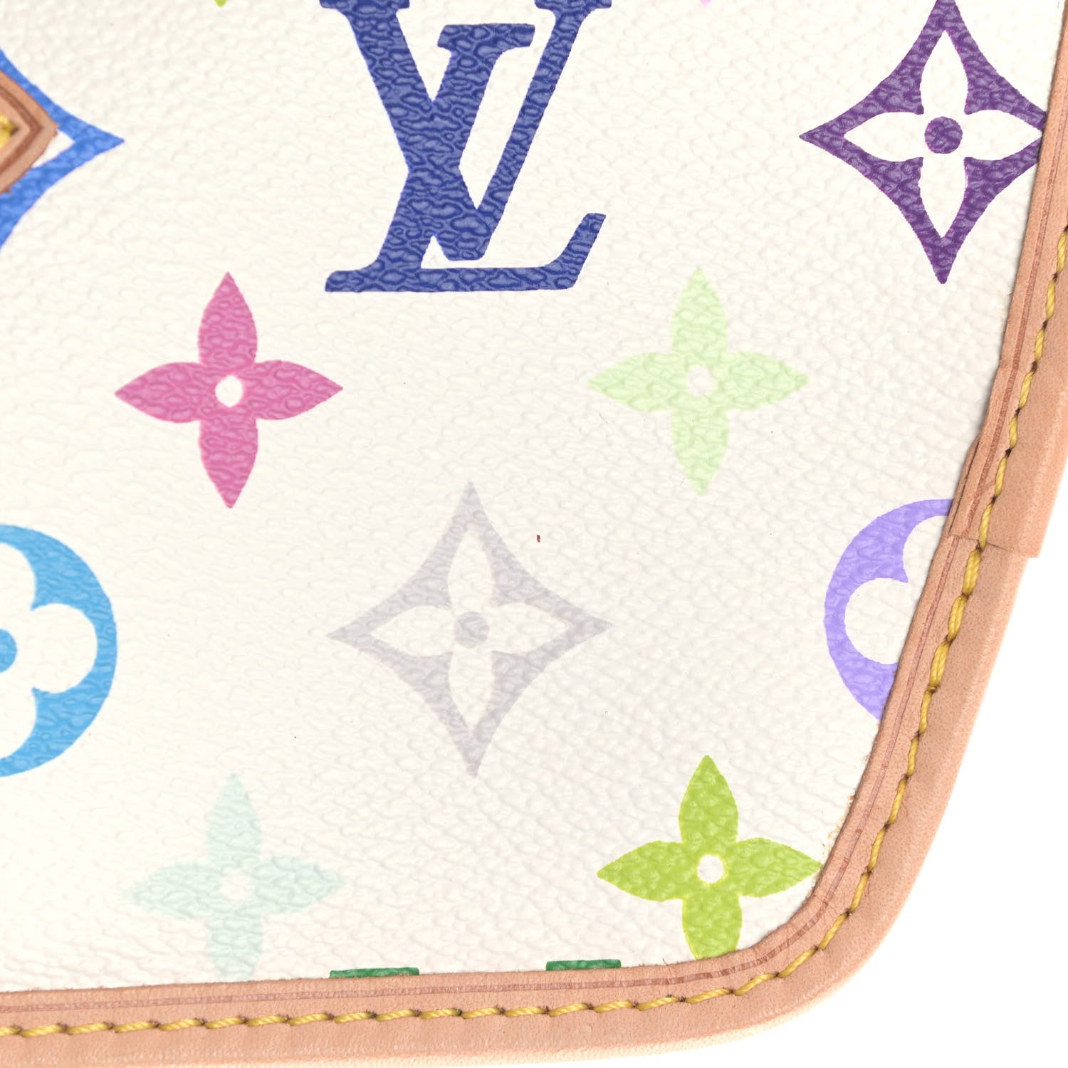 Louis Vuitton Monogram Multicolor Shirley White 9 of 12